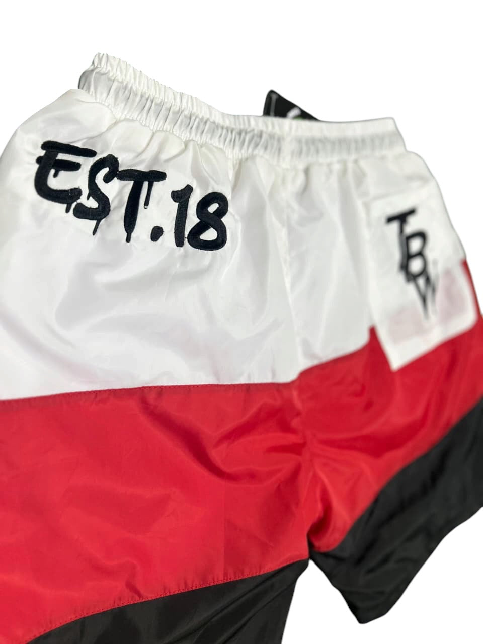Tri-Colored Signature Short Set