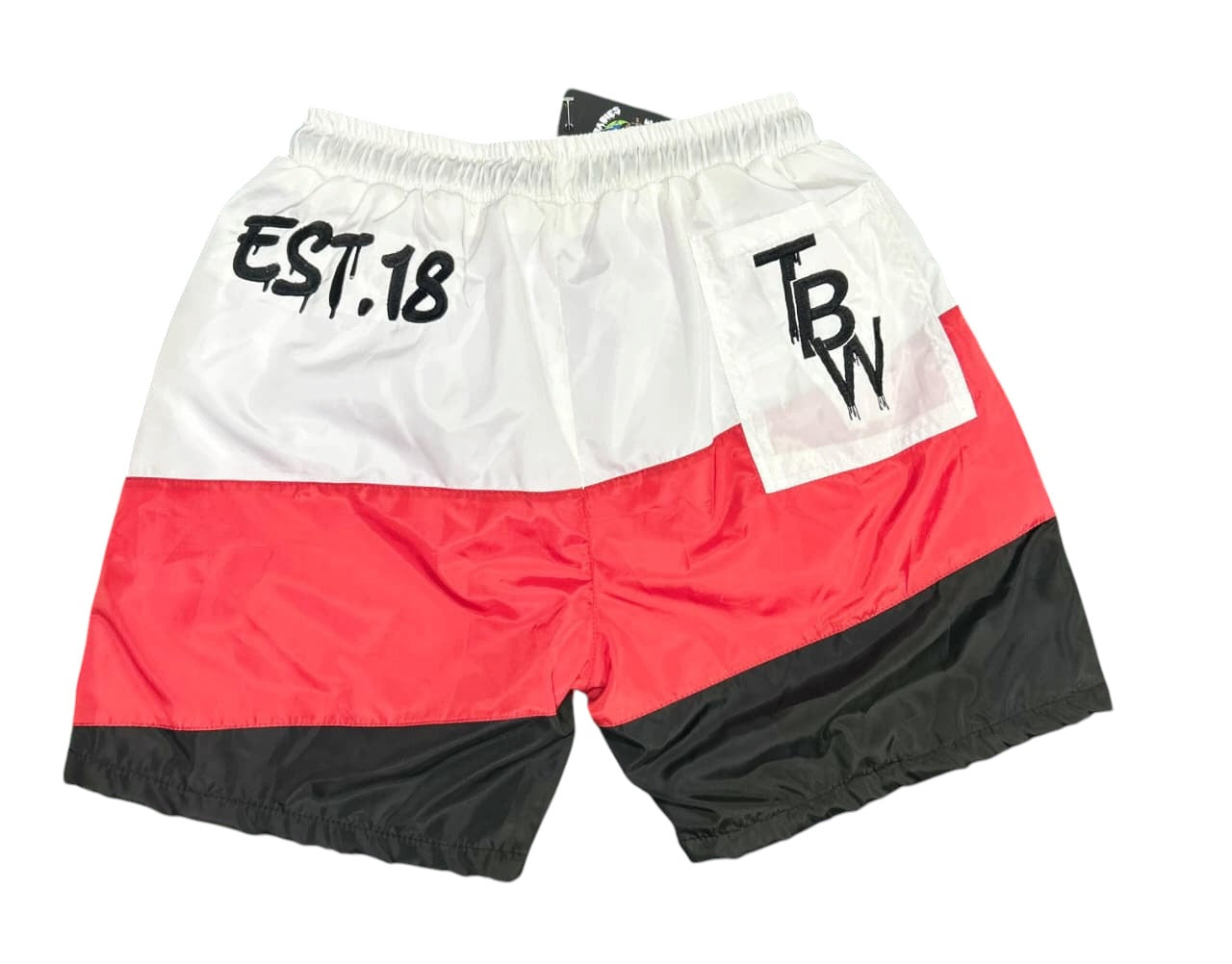 Tri-Colored Signature Short Set