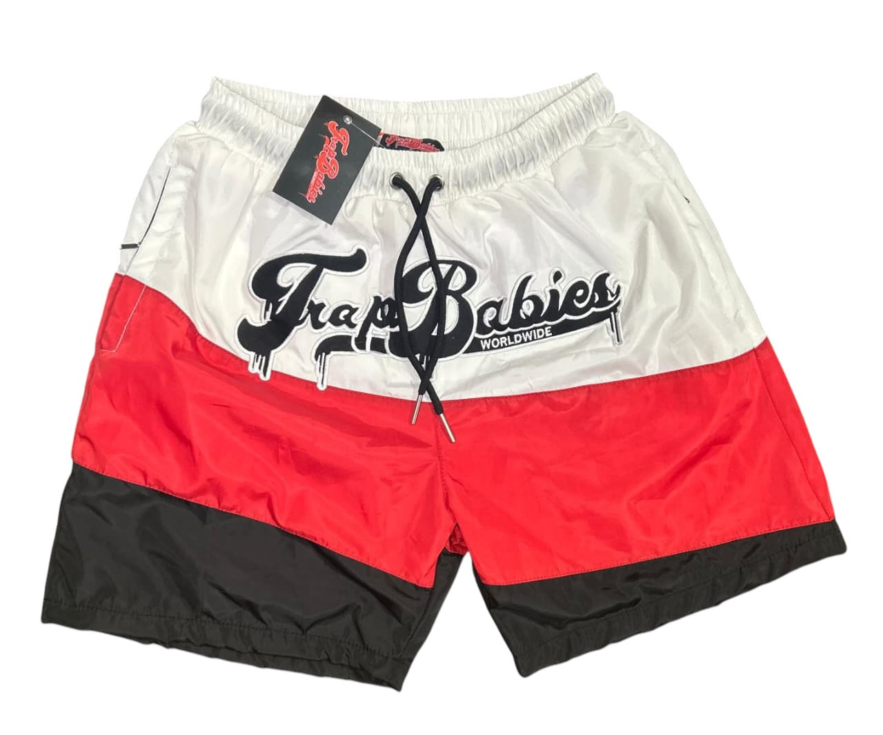 Tri-Colored Signature Short Set