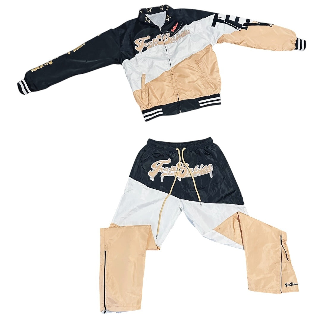 Tri-Colored Signature Windbreaker Set