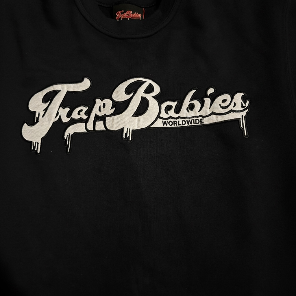 Trap Babies Worldwide Crewneck Short Set